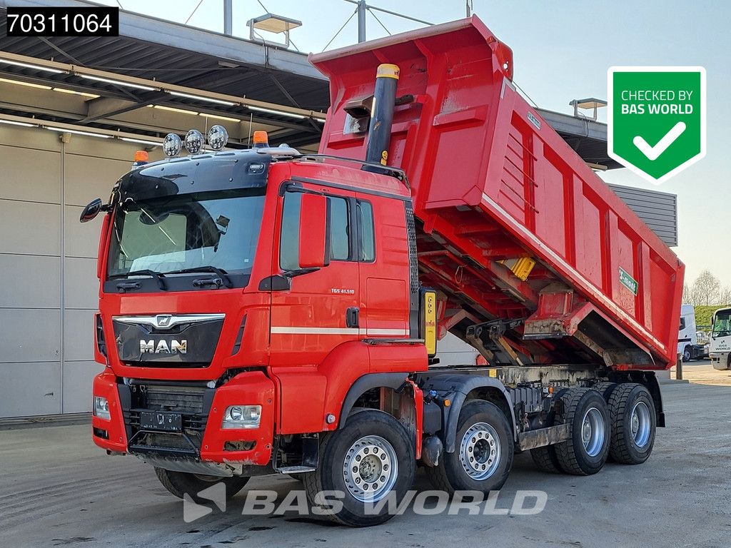 MAN TGS TGS 41.510 8X4 Full Steel Hub-Reduction Euro 6