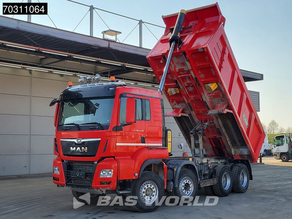 MAN TGS TGS 41.510 8X4 Full Steel Hub-Reduction Euro 6