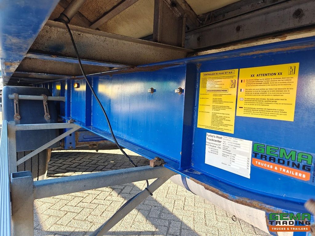 Turbo's Hoet OC/3AT/39/03BSRM 3 Axles BPW - DeWagtere - 50m3 - Drum Brakes - Alcoa