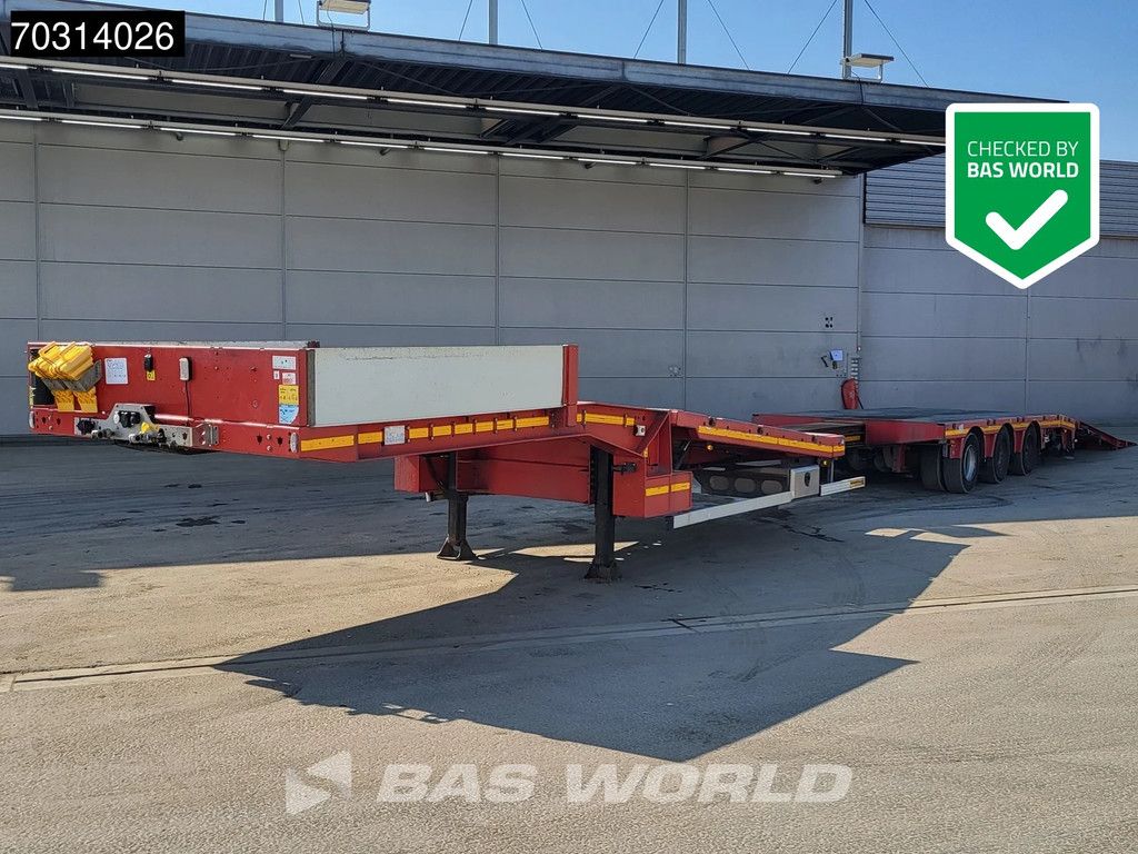 Faymonville Multimax 3 assen Uitschuifbaar Hefbed APK01/27 Ramps Steering Axle