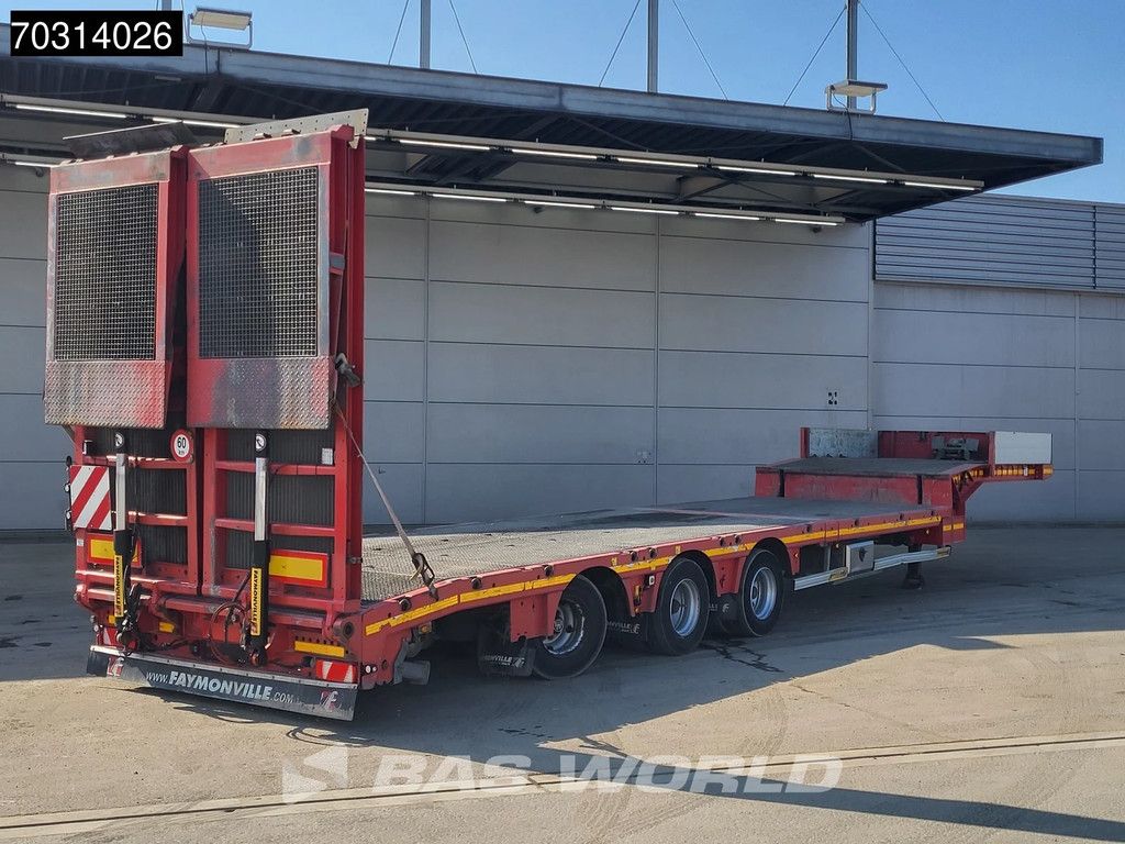 Faymonville Multimax 3 assen Uitschuifbaar Hefbed APK01/27 Ramps Steering Axle