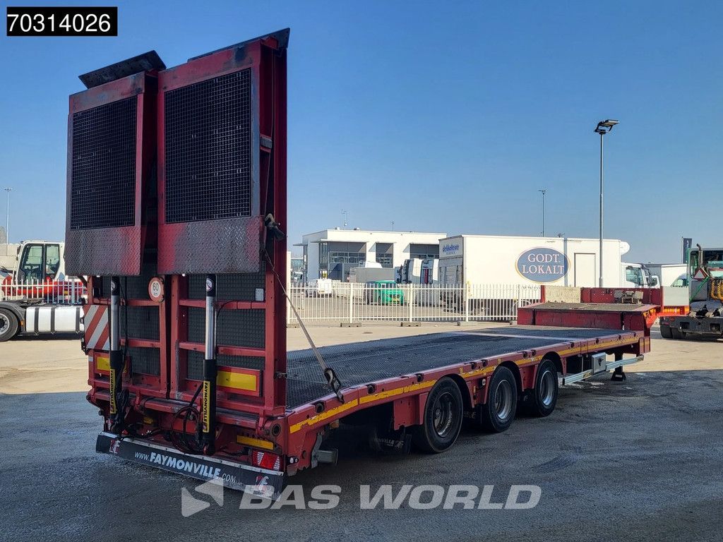 Faymonville Multimax 3 assen Uitschuifbaar Hefbed APK01/27 Ramps Steering Axle