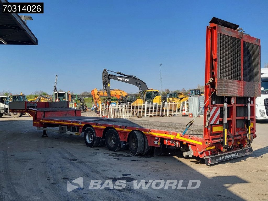 Faymonville Multimax 3 assen Uitschuifbaar Hefbed APK01/27 Ramps Steering Axle