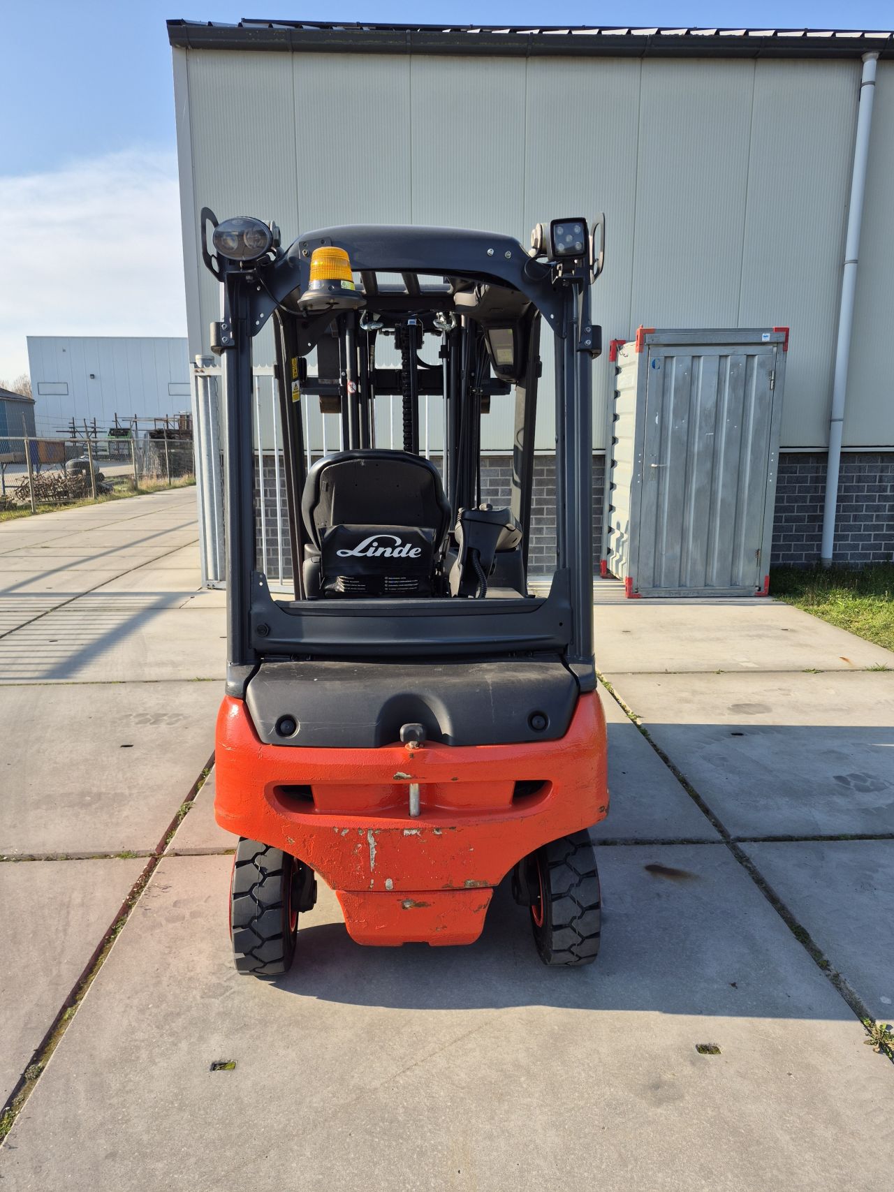Linde E20PL-02 triplex sideshift bj 2014 6342 uur accu 83%