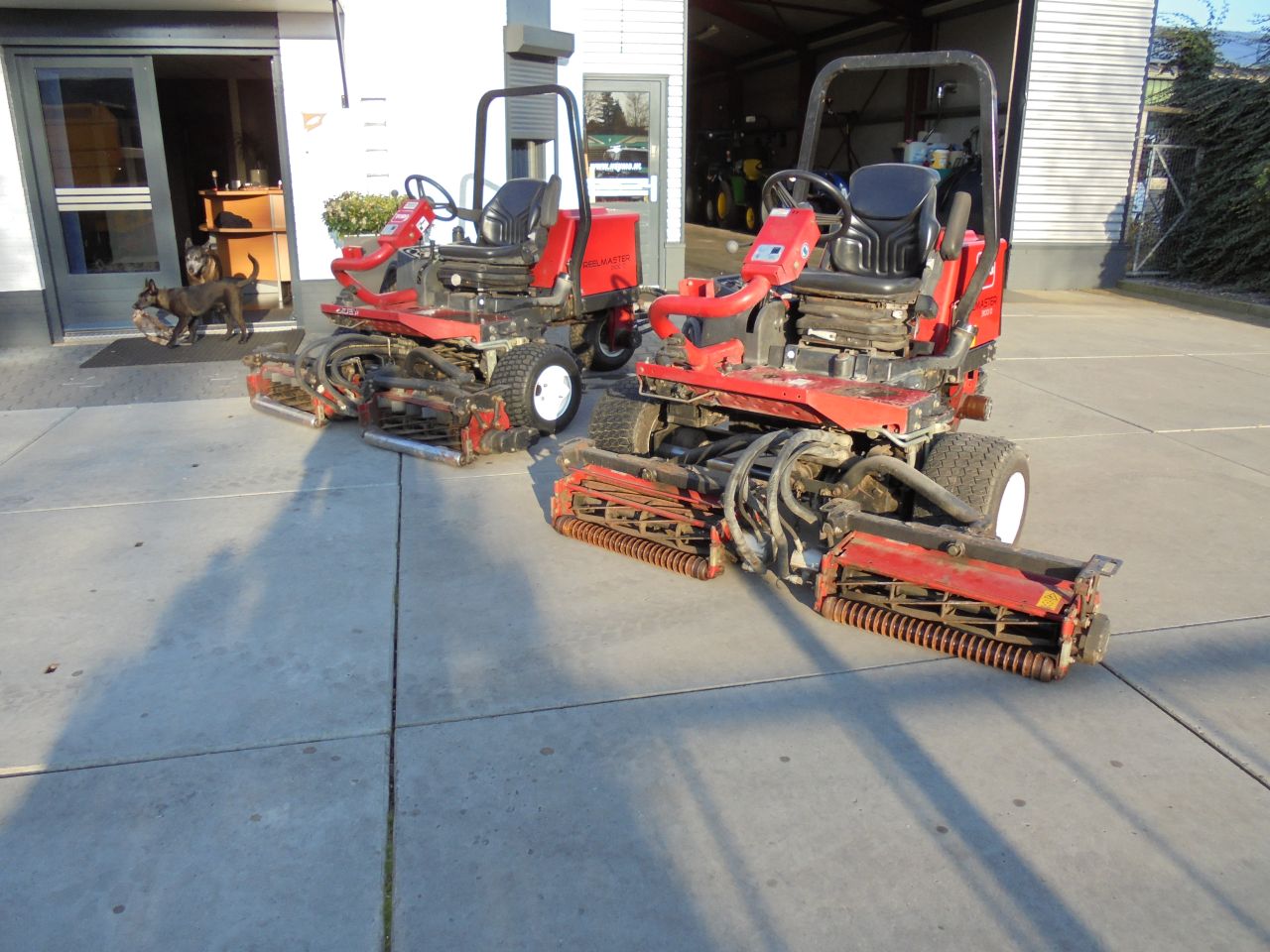 2x toro 3100-D sidewinder