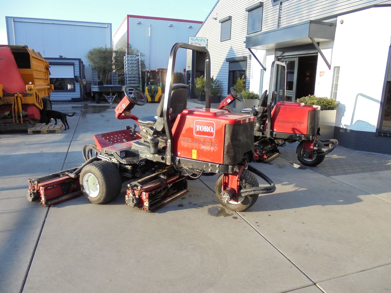 2x toro 3100-D sidewinder
