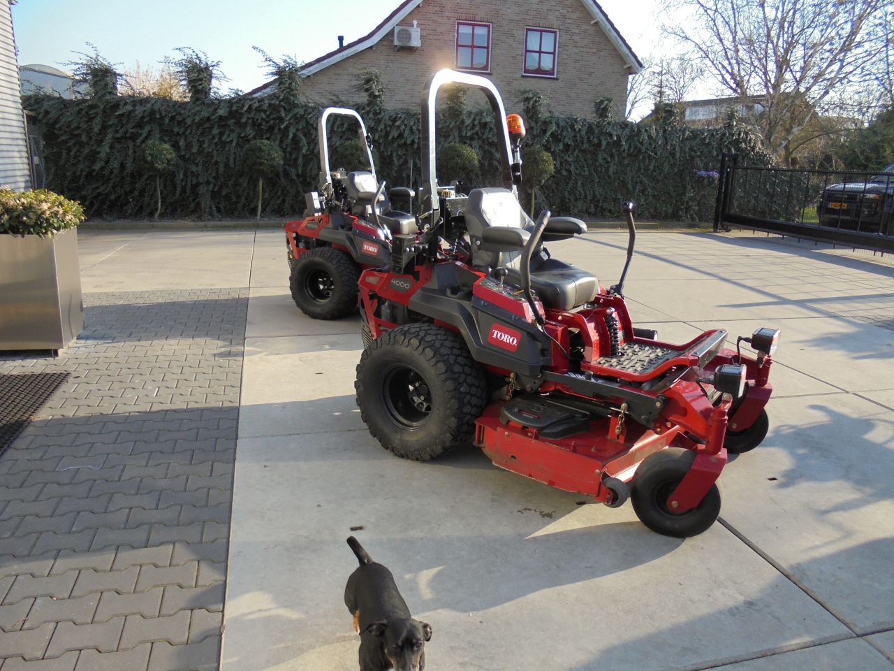 2x toro 4000 pro Demo zero turn