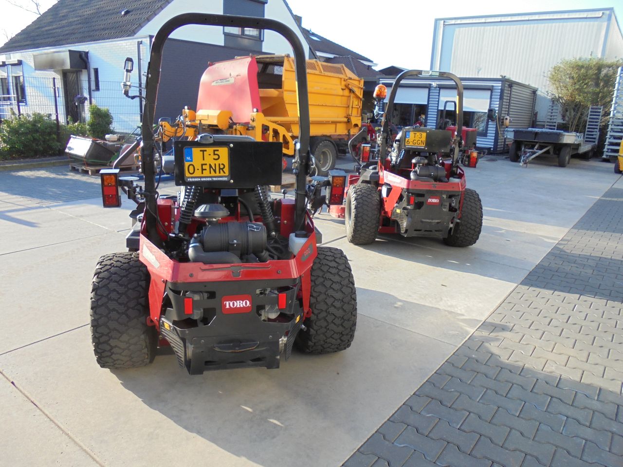 2x toro 4000 pro Demo zero turn