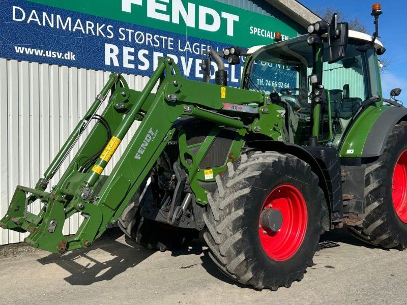Fendt 516 Vario S4 Power Plus  Med Frontlæsser 4x80