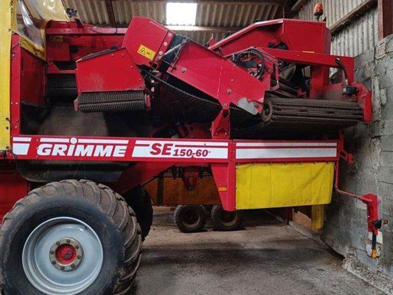 Grimme SE 150-60 SE 150-60, med hjultræk og med 1700 mm indførin