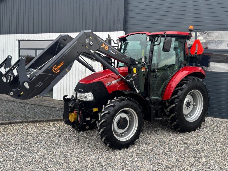 Case IH Farmall 75C Frontlift+PTO og Hauer frontlæsser