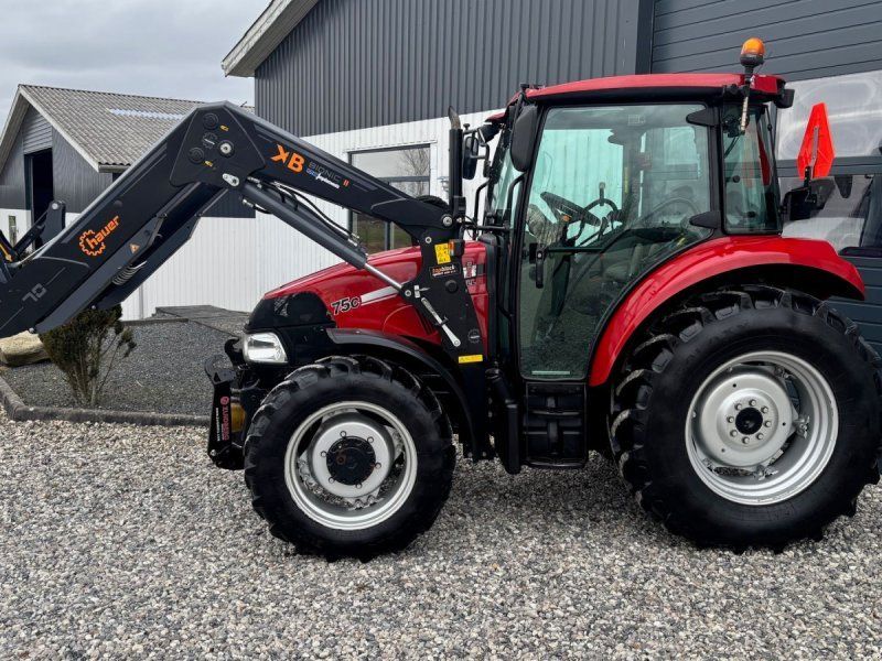 Case IH Farmall 75C Frontlift+PTO og Hauer frontlæsser