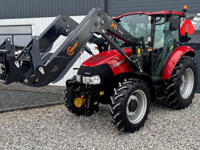 Case IH Farmall 75C Frontlift+PTO og Hauer frontlæsser