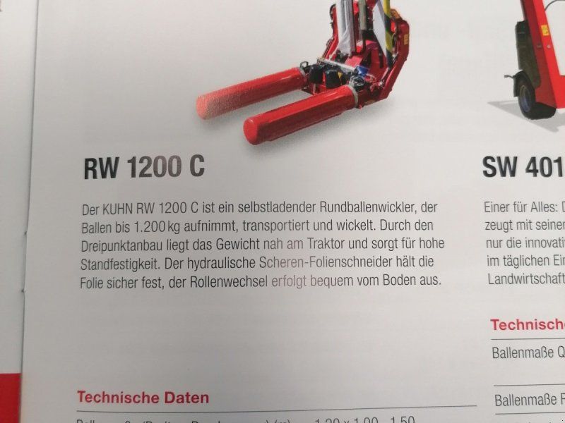 Kuhn RW 1200 C