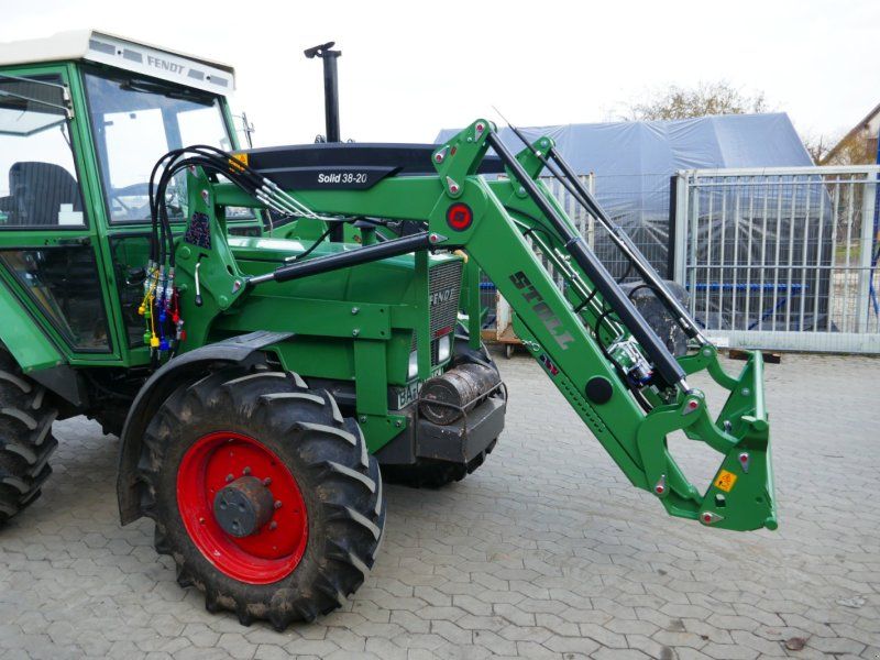 Stoll Komplettlader zu Fendt 300er Serie. Abgelagert 