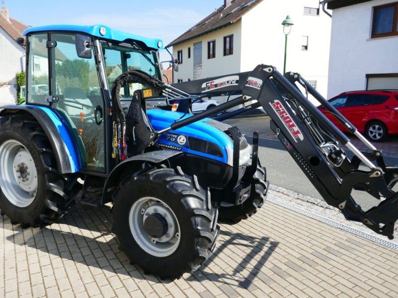 Landini Technofarm 70 Allr. Erst 2200 Std! Mit Stoll Ind-Lader.
