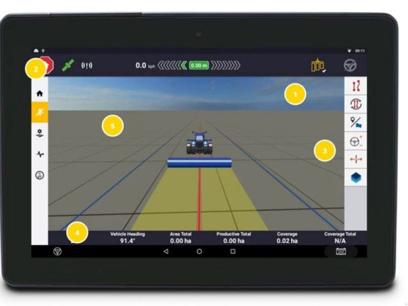 Trimble XCN-1050-Display