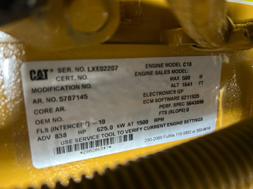 CAT DE715E0 - 715 kVA Generator - DPX-18030