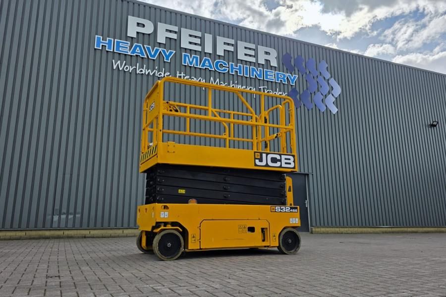 JCB S3246E Electric, 12m Working Height, 320kg Capacit