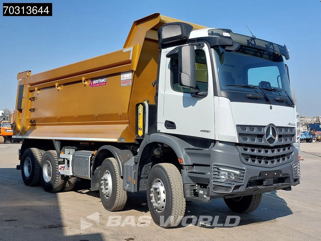 Mercedes Arocs 4851 8X4 NEW!! 26m3 Tipper Full Steel Big-Axle Euro 6