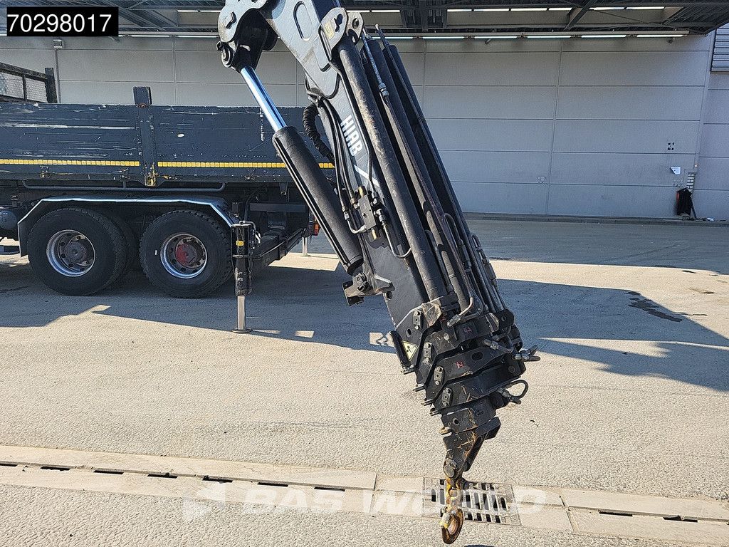 Iveco EuroTrakker 260 6X4 HIAB 422 5+5 Extensions Fly-Jib Tipper Full Steel