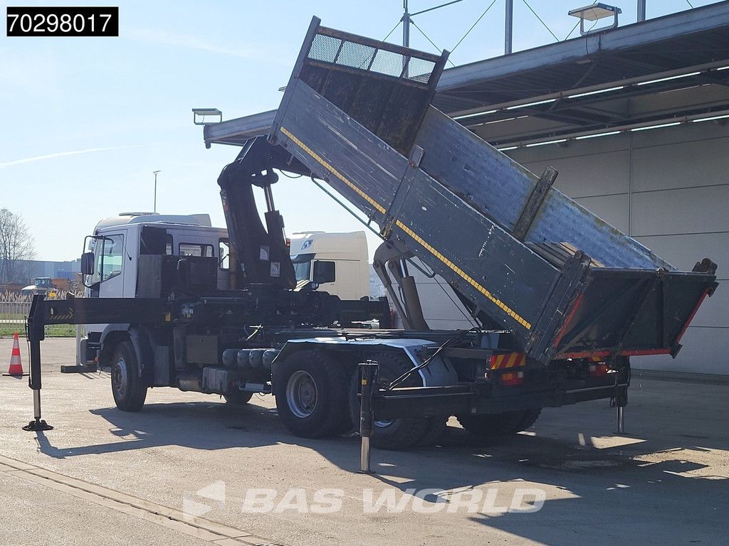 Iveco EuroTrakker 260 6X4 HIAB 422 5+5 Extensions Fly-Jib Tipper Full Steel