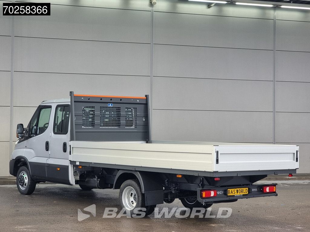 Iveco Daily 35C21 BPM VRIJ! 3.0L Automaat 210PK 2025-Model Open laadbak Dubbel Cabine Dubbellucht CarPlay ACC LED 3,5T Trekvermogen Euro6 Pritsche Pickup Klima DOKA