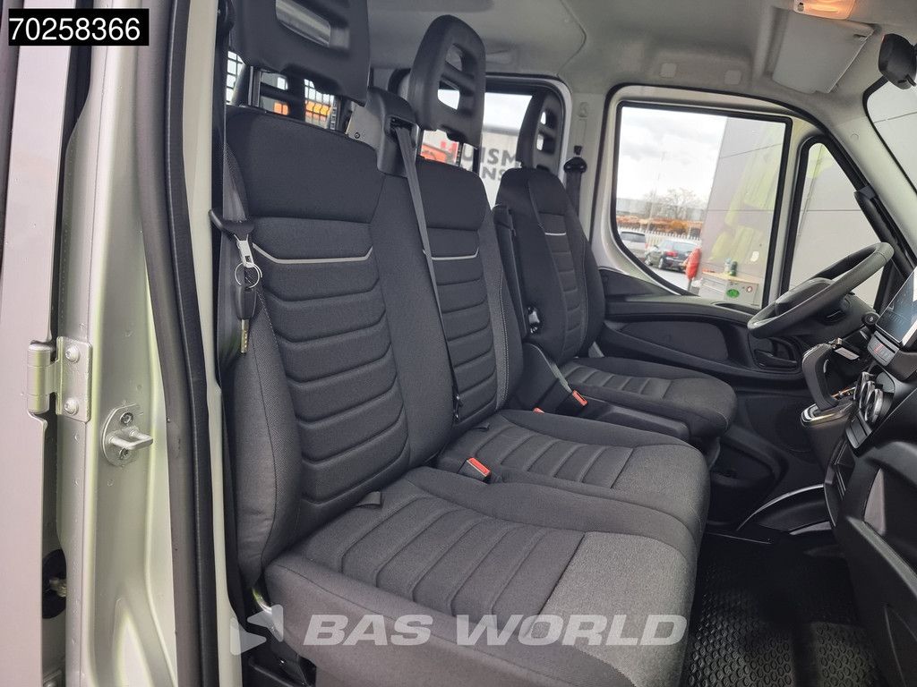 Iveco Daily 35C21 BPM VRIJ! 3.0L Automaat 210PK 2025-Model Open laadbak Dubbel Cabine Dubbellucht CarPlay ACC LED 3,5T Trekvermogen Euro6 Pritsche Pickup Klima DOKA