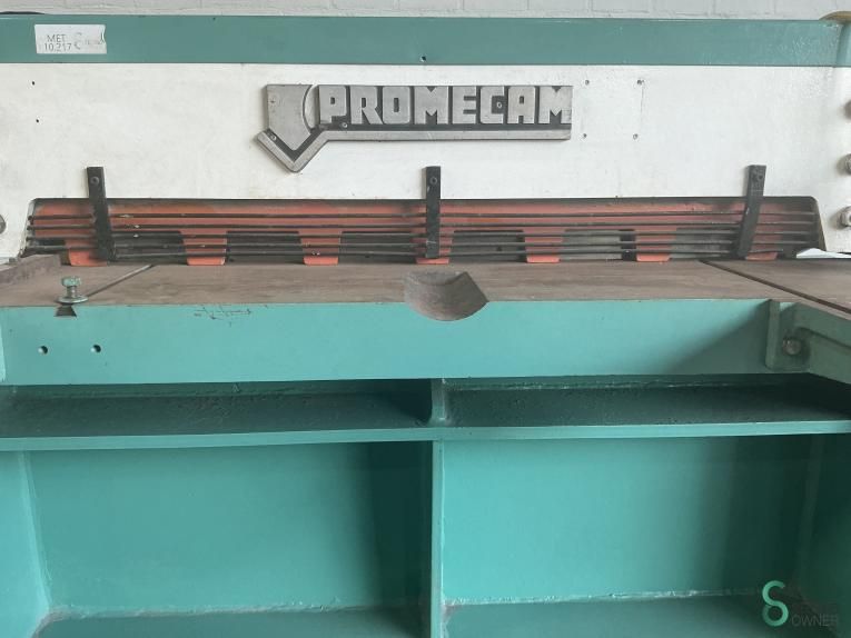 Plaatscharen Promecam 1050x3mm 1974