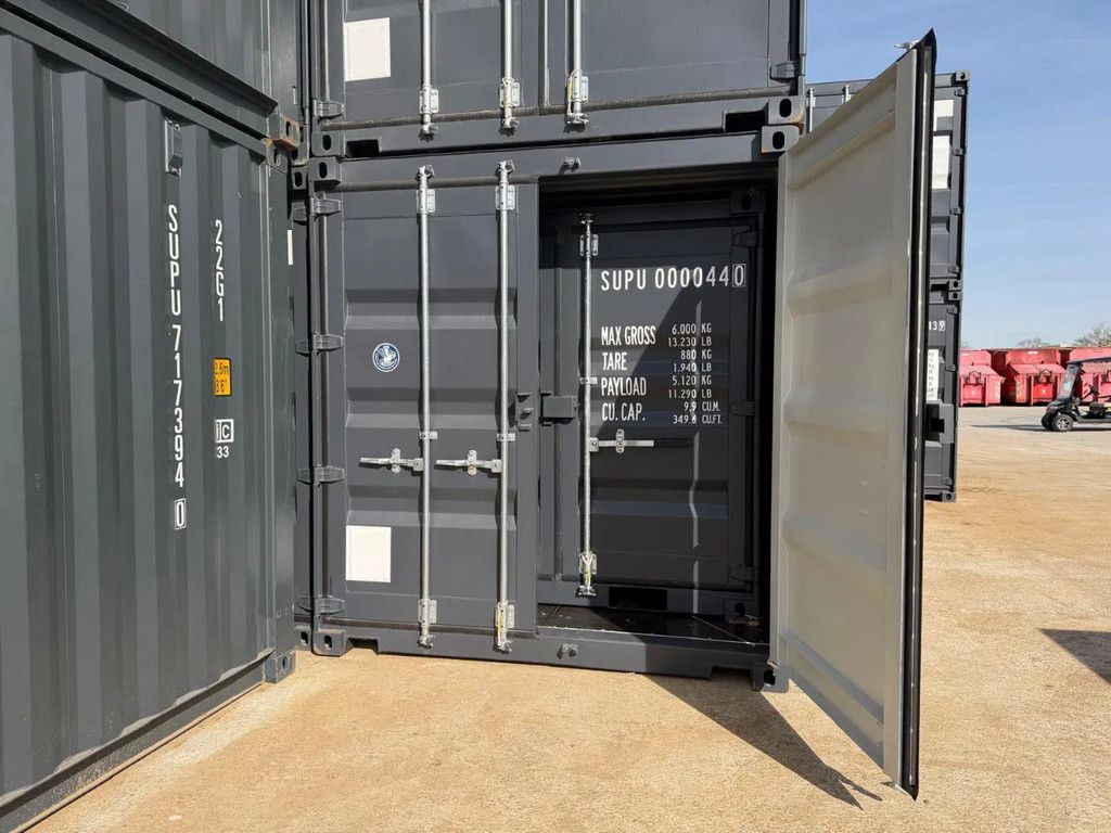 Sidalco zeecontainer 10ft grijs