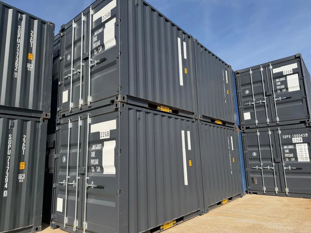 Sidalco zeecontainer 10ft grijs