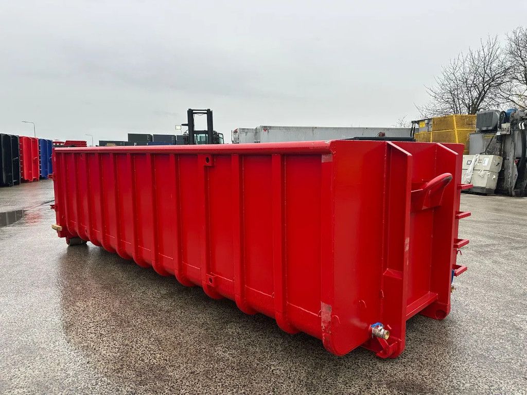 Sidalco 20m3 slib container rood