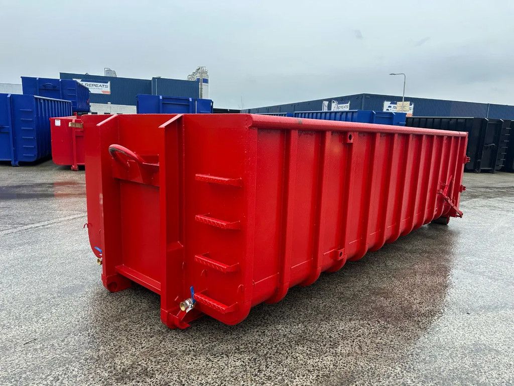Sidalco 20m3 slib container rood