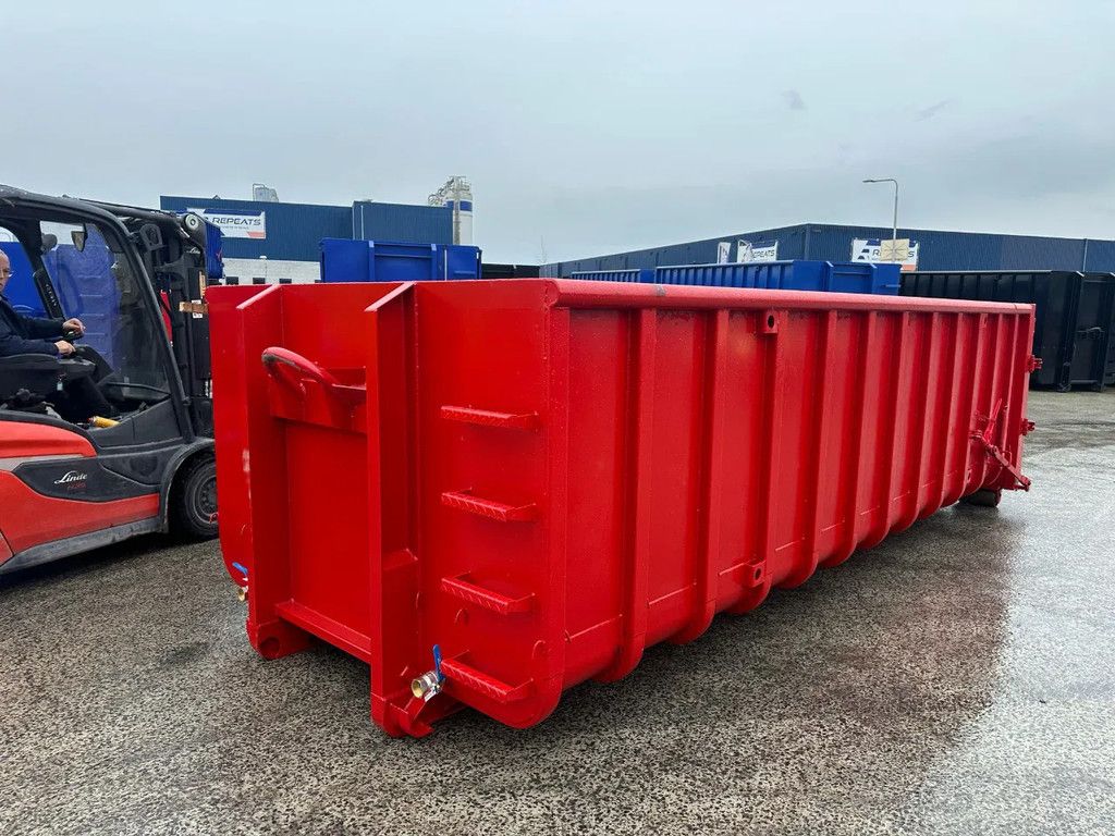 Sidalco 20m3 slib container rood