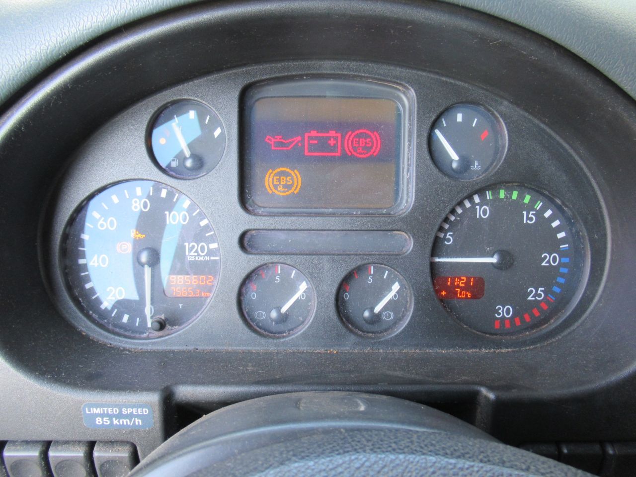 Daf cf85 6x2 oprijwagen met hiab kraan