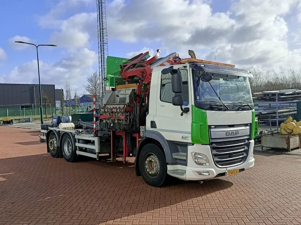 DAF CF 330 CF330 FAN opbouw Translift systeem