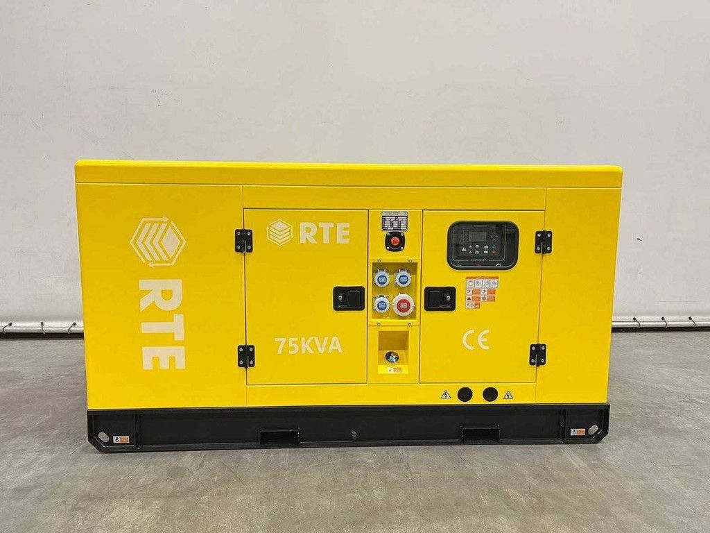 Generator RTE 7747 Diesel 75kVA 2025 Neu