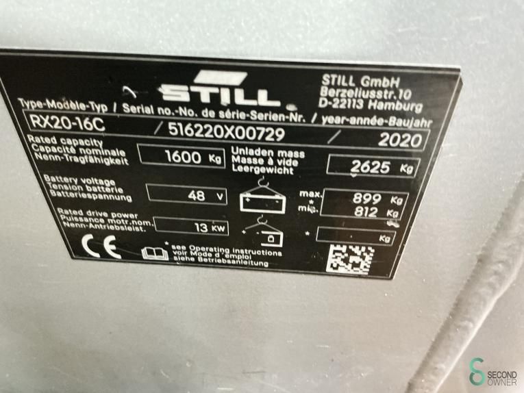 Gabelstapler Elektrisch Still RX20-16C 2020 Triplex