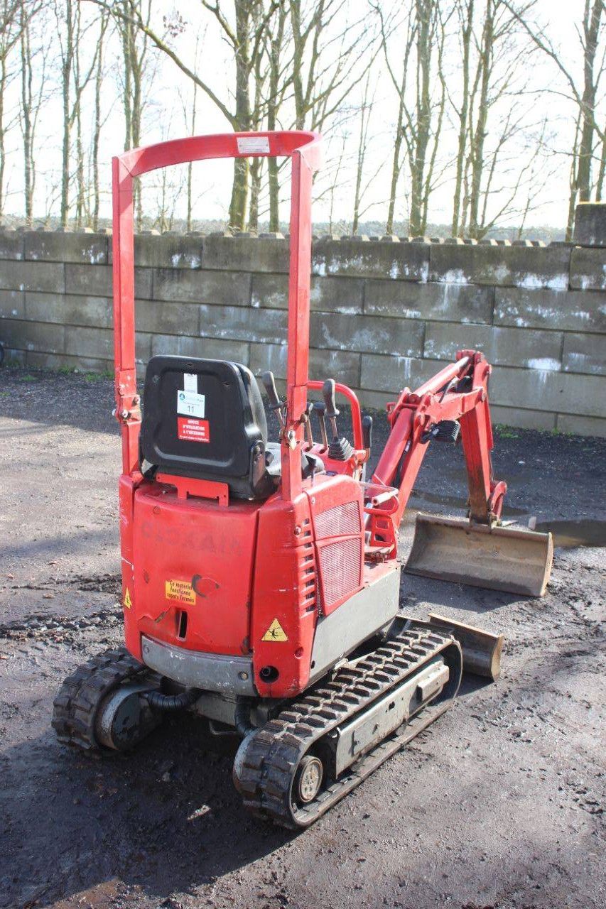 Minigraver Bobcat E08 Diesel 7.5kW 2017