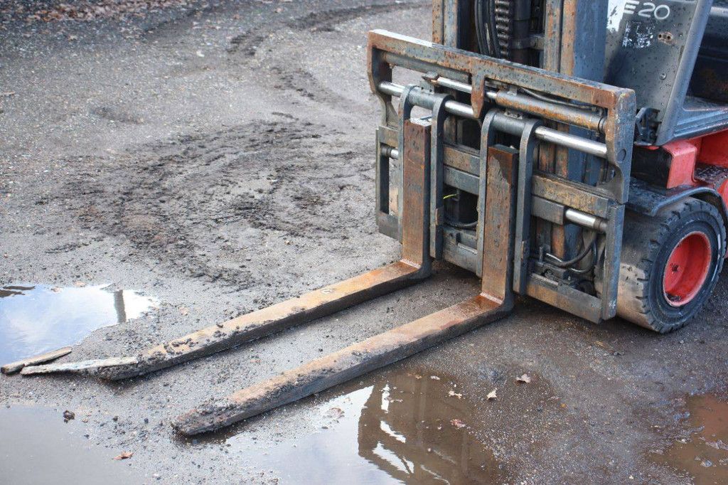 Linde E20P-02 Elektrogabelstapler 2000 kg 4,47 m 2004