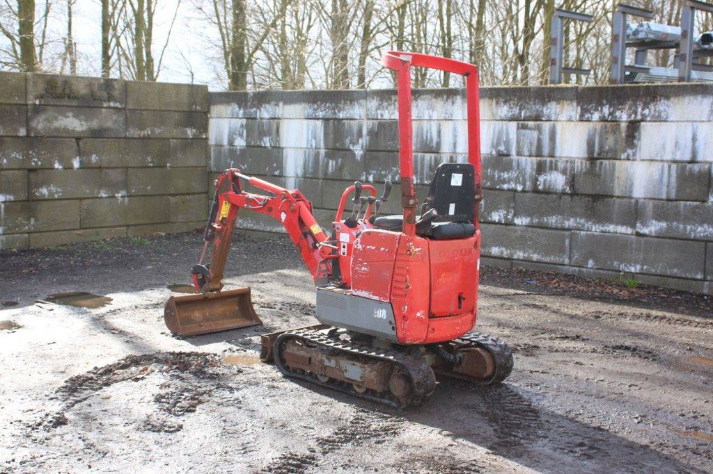 Minibagger Bobcat E08 Diesel 7,5 kW 2016