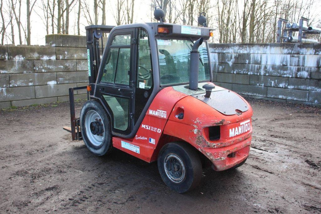 Geländestapler Manitou MSI 25D Diesel 2500 kg 4,3 m