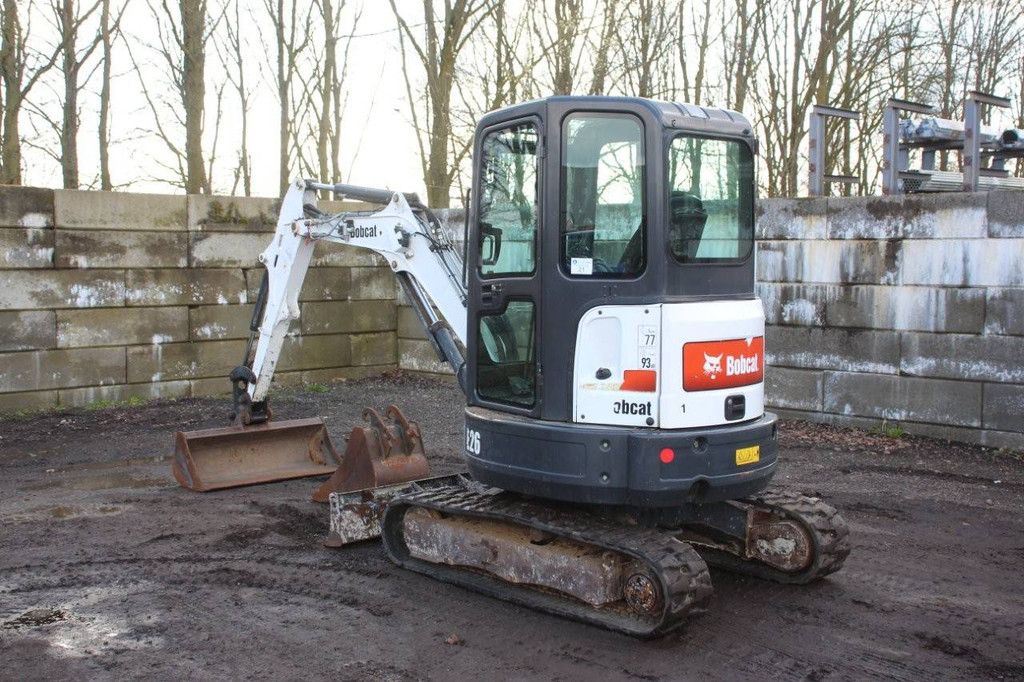 Crawler excavator Bobcat E26 Diesel 15kW 2015