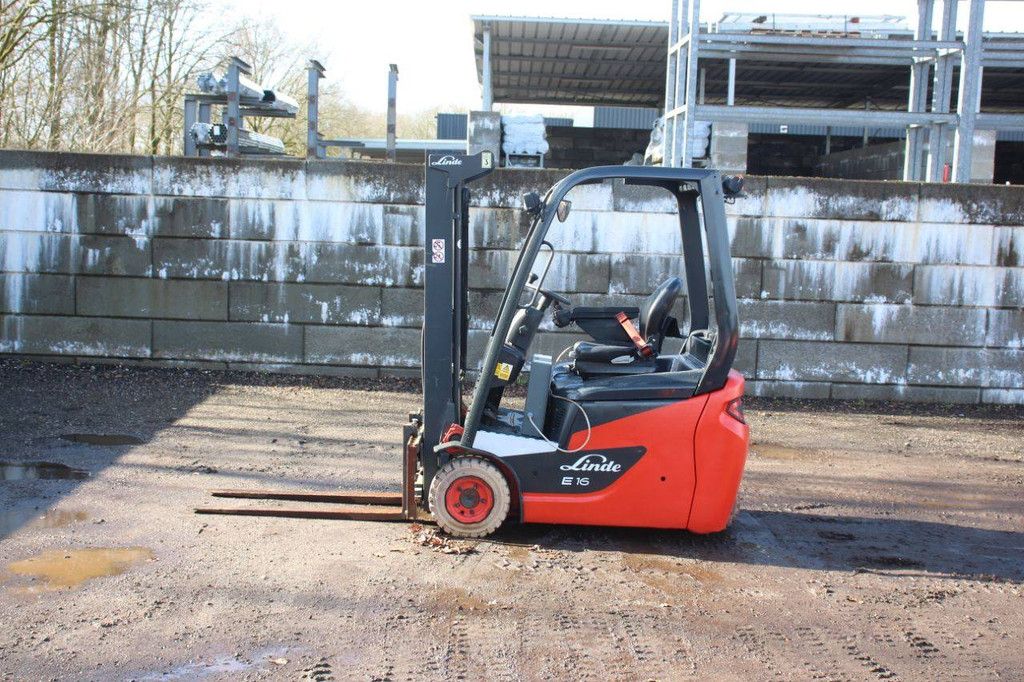 Linde E16C Electric Forklift 1600kg 2019