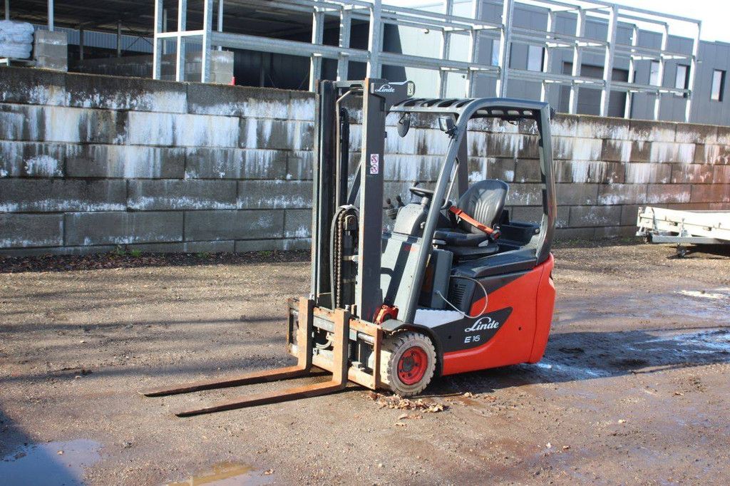 Linde E16C Electric Forklift 1600kg 2019