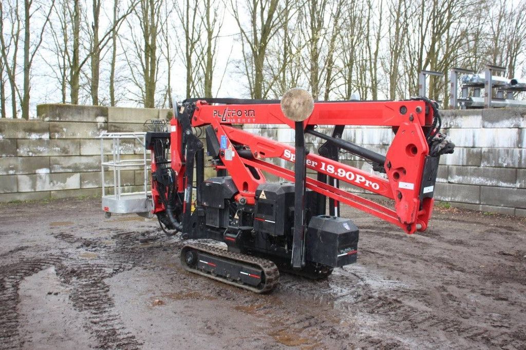 Spider lift Platfrom Basket Spider 18.90 Pro 17.60m Diesel 2014