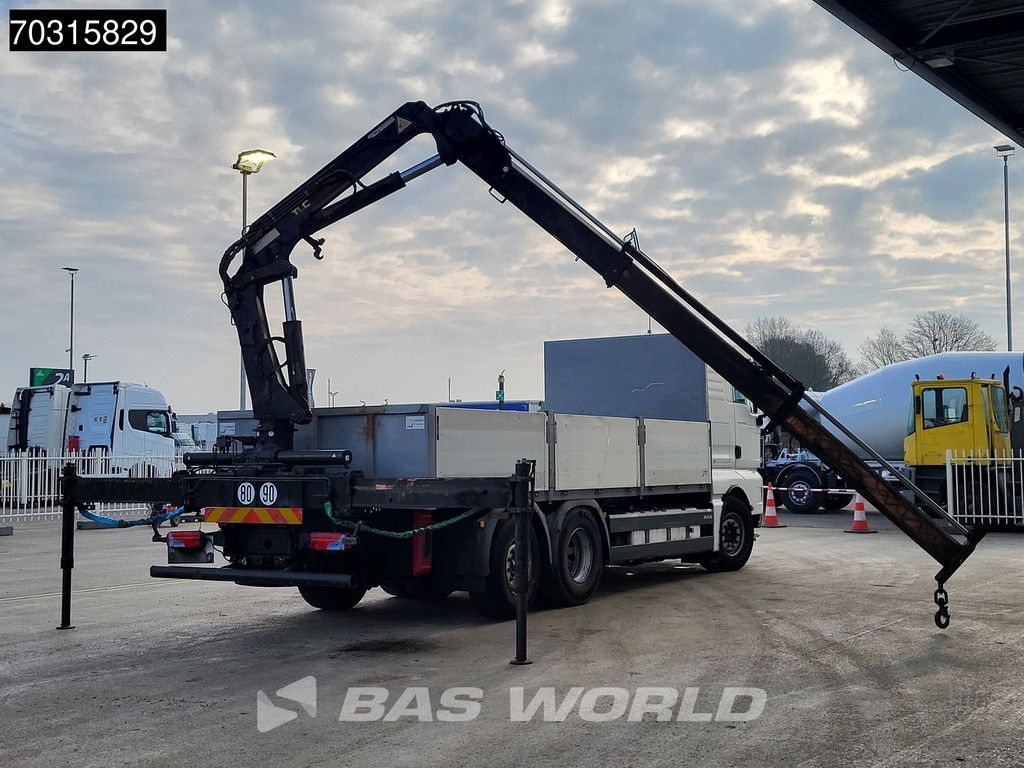 MAN TGX 26.440 6X2 Terex Atlas 125.2-A2 Kran Crane Lift+steering axle Euro 5