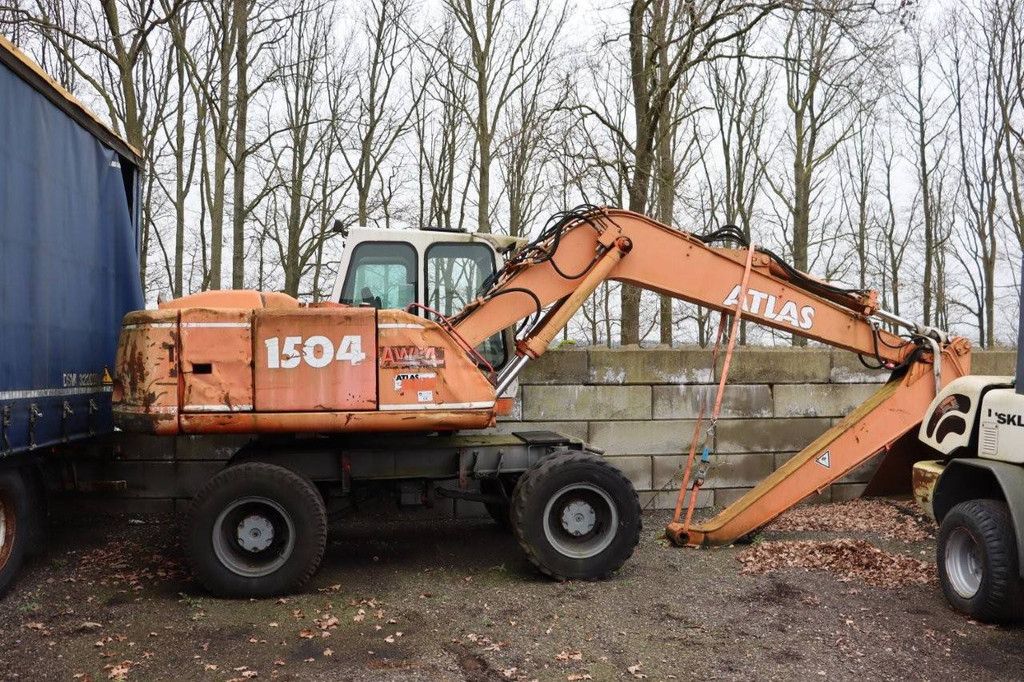 Atlas 1504 Diesel Wheeled Excavator 1999