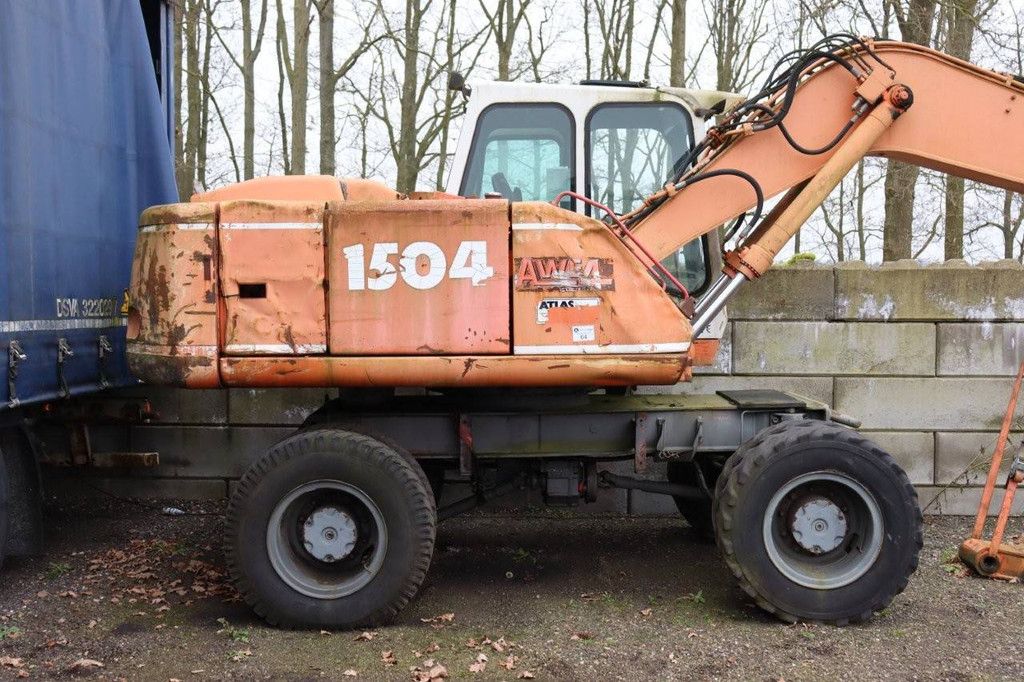 Atlas 1504 Diesel Wheeled Excavator 1999