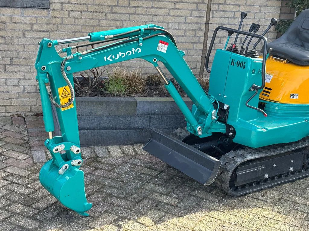 Kubota k-005 Diesel minigraver gebruikte micrograver